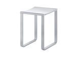 Keuco Hocker Plan 14982010051 verchromt/weiss