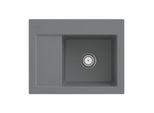 Villeroy und Boch Subway 45 Compact Einbauspüle 331300RW Einbauspüle rechts, 650 x 510 mm, stone white CeramicPlus
