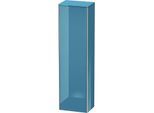 Duravit XSquare Hochschrank XS1313L4747 50x176x35,6cm, Tür links, Stone Blue hochglanz