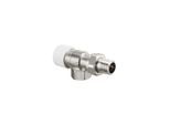 Oventrop Baureihe AV 9 Rücklauf-Thermostatventil 1183793 DN 10, Axial, Messing vernickelt, stufenlose Voreinstellung