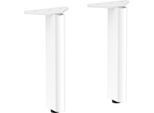hansgrohe Xelu Q Möbelfüße 54145700 175x60mm, 2 Stück, mattweiß