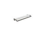 Hewi System 900 Ablage 900.03.00060SC Halter Edelstahl pulverbeschichtet in dunkelgrau perlglimmer tiefmatt, mit Griff, 720x188mm