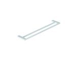 Kludi VELA C Doppel-Badetuchhalter 3198853 Länge = 600MM mattweiß