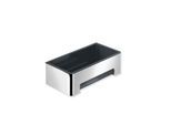Hewi Duschkorb 900.03.0014092 220x67x115mm, gerade, verchromt, Einsatz in Anthrazit