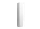 LAUFEN BASE für INO Hochschrank H4030321102611 35x16,5cm, 1 Tür, Scharnier rechts, Griff Aluminium eloxiert, weiß glänzend