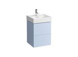 LAUFEN Kartell Waschtisch-Unterschrank H4075090336451 48x60x45cm, 2 Schubladen, graublau