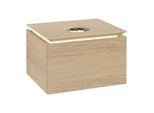 Villeroy & Boch Legato Waschtischunterschrank B567L0VJ 60x38x50cm, mit LED-Beleuchtung, Nordic Oak