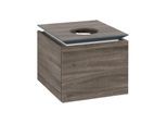 Villeroy und Boch Legato Waschtischunterschrank B56500RK 45x38x50cm, Waschtisch mittig, Stone Oak