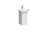 LAUFEN BASE für INO Waschtischunterschrank H4030121109991 29,5x51,5cm, Tür, Scharnier rechts, Griff Aluminium eloxiert, Multicolor