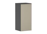 hansgrohe Xevolos E Halbhochschrank 54214390 400x360x890mm, links, schiefergrau matt, bronze Struktur