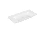 Villeroy und Boch Subway 3.0 Schrank-Waschtisch 4A70A3RW 100x47cm, ohne Hahnloch/ohne Überlauf, stone white C-plus