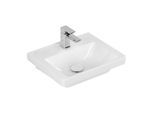 Villeroy und Boch Subway 3.0 Handwaschbecken 437046R1 45x37cm, mit Hahnloch/ohne Überlauf, weiß C-plus
