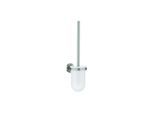 Grohe Essentials WC-Bürstengarnitur 40374DC1 supersteel, Wandmodell, verdeckte Befestigung