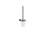 Grohe Essentials Cube WC-Bürstengarnitur 40513AL1 hard graphite gebürstet, Wandmodell, verdeckte Befestigung