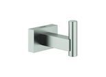 Grohe Essentials Cube Bademantelhaken 40511DC1 supersteel, verdeckte Befestigung
