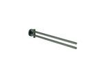Grohe Essentials Handtuchhalter 40371AL1 2-armig, schwenkbar, 43,9cm, hard graphite gebürstet