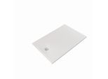 Kludi TERRA Duschwanne 09DW0653 90 x 140 x 3 cm, Abflussabdeckung inkl. Mattweiß