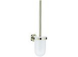 Grohe Essentials WC-Bürstengarnitur 40374BE1 nickel, Wandmodell, verdeckte Befestigung