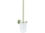 Grohe Essentials WC-Bürstengarnitur 40374EN1 nickel gebürstet, Wandmodell, verdeckte Befestigung