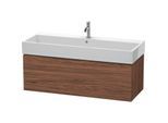 Duravit L-Cube Waschtisch-Unterschrank LC617902121 118,4x 45,9 cm, nussbaum dunkel, 1 Auszug, wandhängend