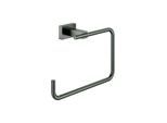 Grohe Essentials Cube Handtuchring 40510AL1 verdeckte Befestigung, hard graphite gebürstet