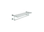 Grohe Essentials Cube Badetuchhalter 40512DC1 55,8 cm, Multi, verdeckte Befestigung, supersteel