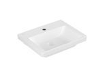 Villeroy und Boch Subway 3.0 Handwaschbecken 437051RW 50x40cm, mit Hahnloch/ohne Überlauf, stone white C-plus