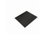 Kludi TERRA Duschwanne 08DW1739 100 x 120 x 3 cm, Abflussabdeckung inkl. Mattschwarz