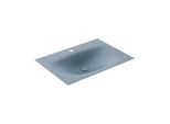Keuco Edition 11 Art Einbauwaschtisch 32590530801 1 Hahnloch, 80,6 x 0,4 x 49,3 cm, blue satin