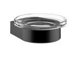 Emco Flow Seifenhalter 273013300 schwarz, Schalte Kristallglas klar