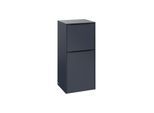 Villeroy und Boch Subway 3.0 Seitenschrank C59401VQ 40x86x36,2cm, Schanier links/Griff Volcano black, marine blue