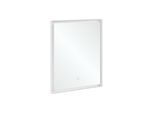 Villeroy und Boch Subway 3.0 Spiegel A4636500 Aluminiumrahmen, 65 x 75 x 4,75 cm, weiß matt