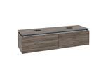 Villeroy und Boch Legato Waschtischunterschrank B67600RK 160x38x50cm, für 2 Waschtische, Stone Oak