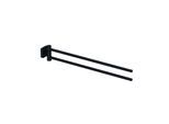 Kludi VELA S Doppel-Handtuchstange 25977N2 Länge 440MM Brushed Gunmetal