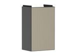 hansgrohe Xevolos E Waschtischunterschrank 54168390 340x555x245mm, links, schiefergrau matt, bronze Struktur