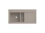 Villeroy und Boch Subway 60 Einbauspüle 677000AM Spülbecken links, 1000 x 510 mm, almond CeramicPlus