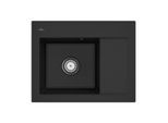 Villeroy und Boch Subway 45 Compact Einbauspüle 331200J0 Einbauspüle links, 650 x 510 mm, chromite CeramicPlus