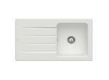 Villeroy & Boch Architectura Einbauspüle 335001SM mit Ablaufgarnitur und Handbetätigung, Steam