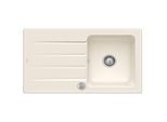 Villeroy & Boch Architectura Einbauspüle 335002KR mit Ablaufgarnitur und Exzenterbetätigung, Crema