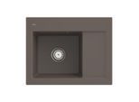 Villeroy und Boch Subway 45 Compact Einbauspüle 331200TR Einbauspüle links, 650x220x510mm, timber CeramicPlus
