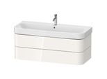 Duravit Happy D.2 Plus Waschtisch-Unterschrank HP4389022220000 117,5 x 49 cm, weiß hochglanz, 2 Schubkästen