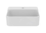 Ideal Standard Conca Handwaschbecken T387401 400x350mm, ohne Überlauf, 1 Hahnloch, weiß