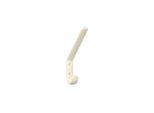 Hewi 477 Garderobenhaken 477.90B07199 163x22x108mm, mit Distanzstück 123mm, matt, reinweiß