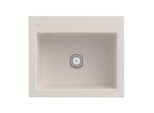 Villeroy und Boch Subway 60 S Einbauspüle 330900KR Spülbecken, 600 x 510 mm, crema CeramicPlus