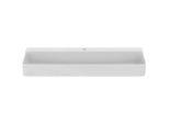 Ideal Standard Conca Waschtisch T380601 mit Hahnloch, ohne Überlauf, 1200 x 450 x 145 mm, weiß