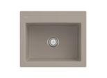 Villeroy und Boch Subway 60 S Einbauspüle 330900AM Spülbecken, 600 x 510 mm, almond CeramicPlus