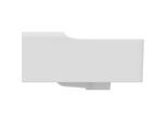 Ideal Standard Conca Handwaschbecken T3877MA 400x350mm, mit Überlauf, geschliffen, ohne Hahnloch, weiß Ideal Plus
