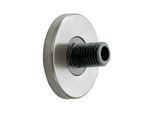Keuco Wandbefestigung Plan 14935170000 mit Blende, Aluminium silber eloxiert/schwarzgrau