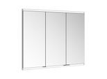 Keuco Royal Modular 2.0 Spiegelschrank 800310100000300 1000 x 700 x 120 mm, 1 Steckdose, 1 Doppel-USB-Ladestelle, Wandeinbau, 3-türig