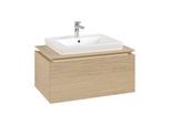 Villeroy & Boch Legato Waschtischunterschrank B67800VJ 80x38x50cm, Nordic Oak